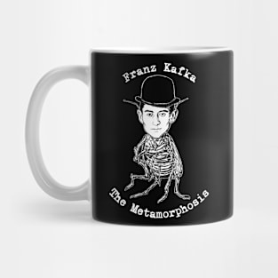 The Metamorphosis of Franz Kafka Background Black Mug